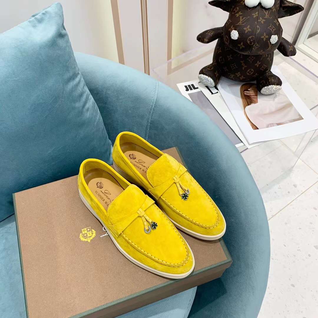 Men Women L*oro P*iana Top Loafer ()