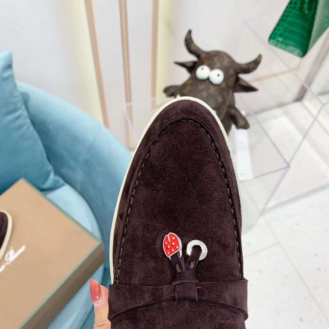 Men Women L*oro P*iana Top Loafer ()