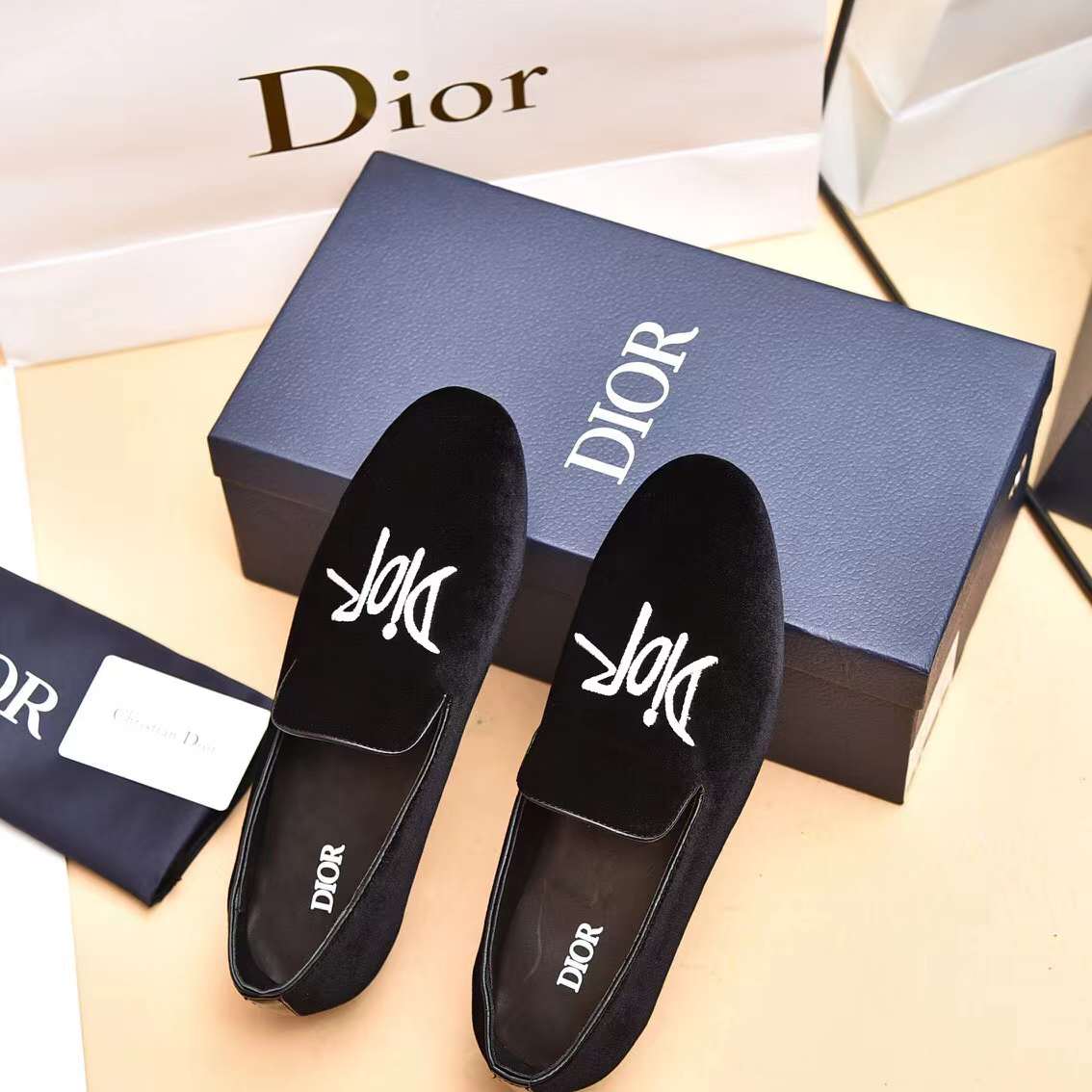 Men D*ior Top Sneaker（）