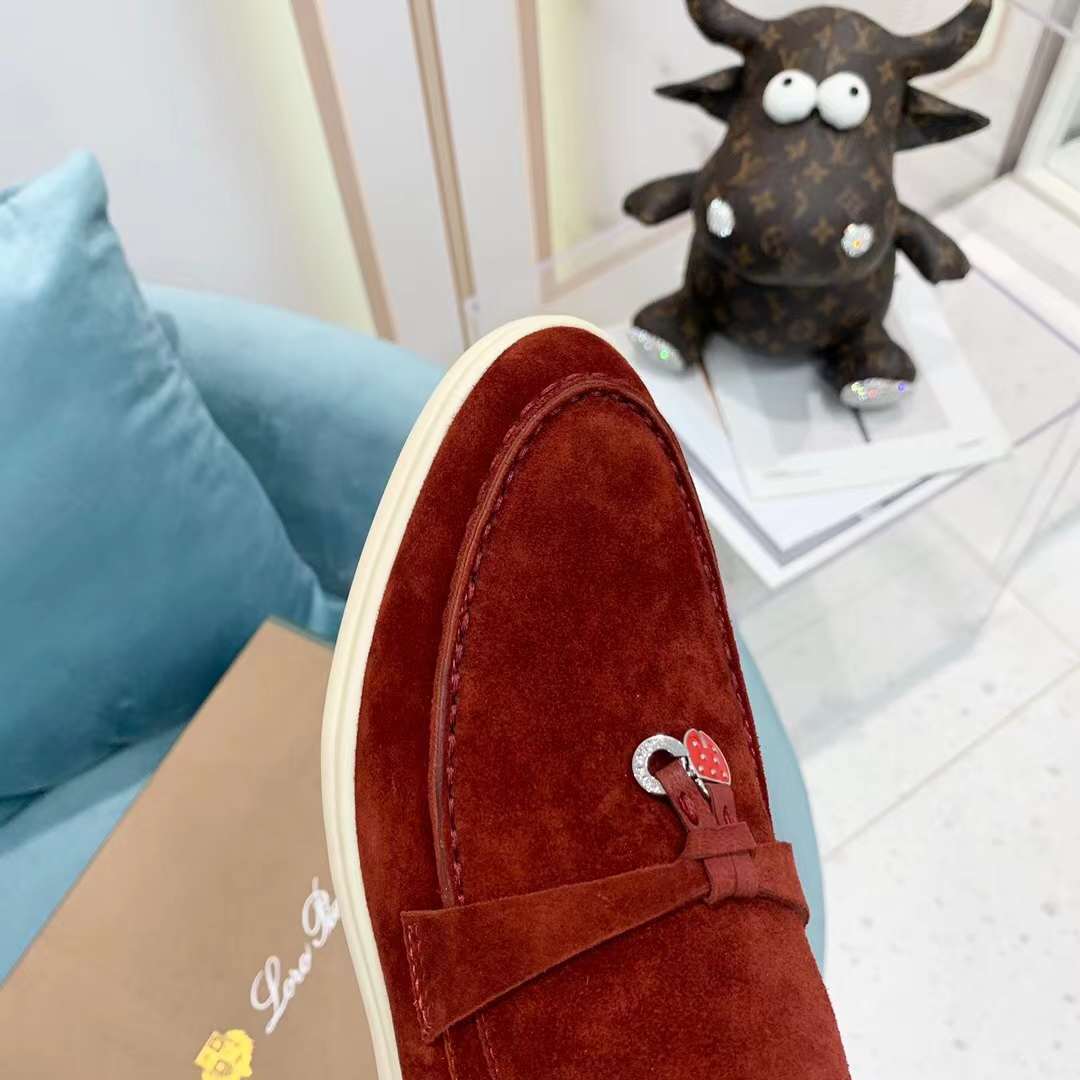 Men Women L*oro P*iana Top Loafer （）