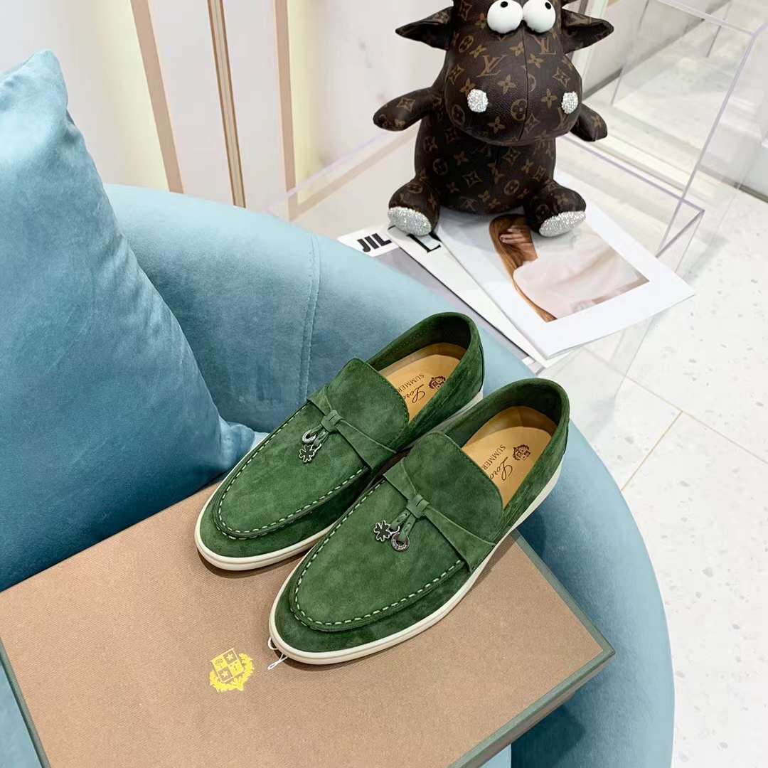 Men Women L*oro P*iana Top Loafer （）