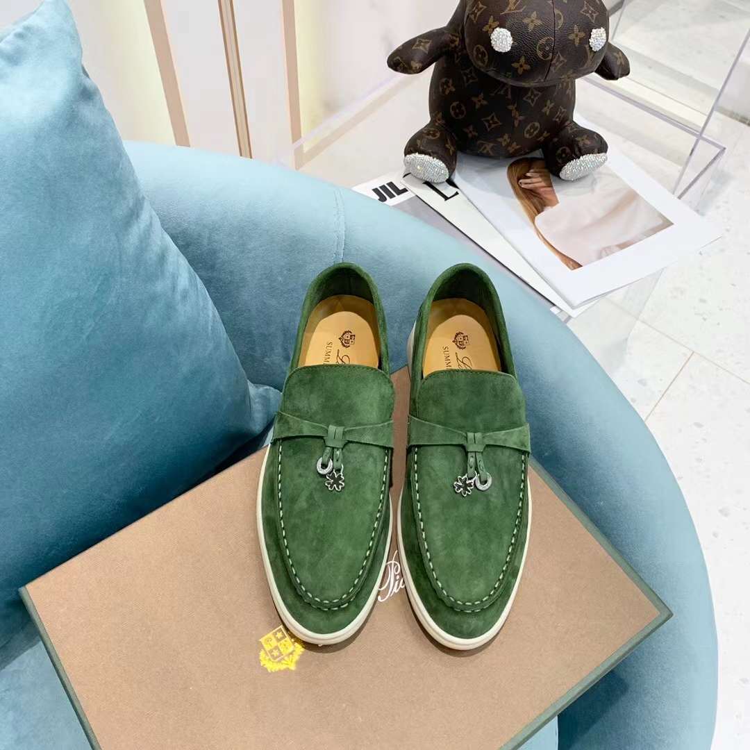 Men Women L*oro P*iana Top Loafer （）