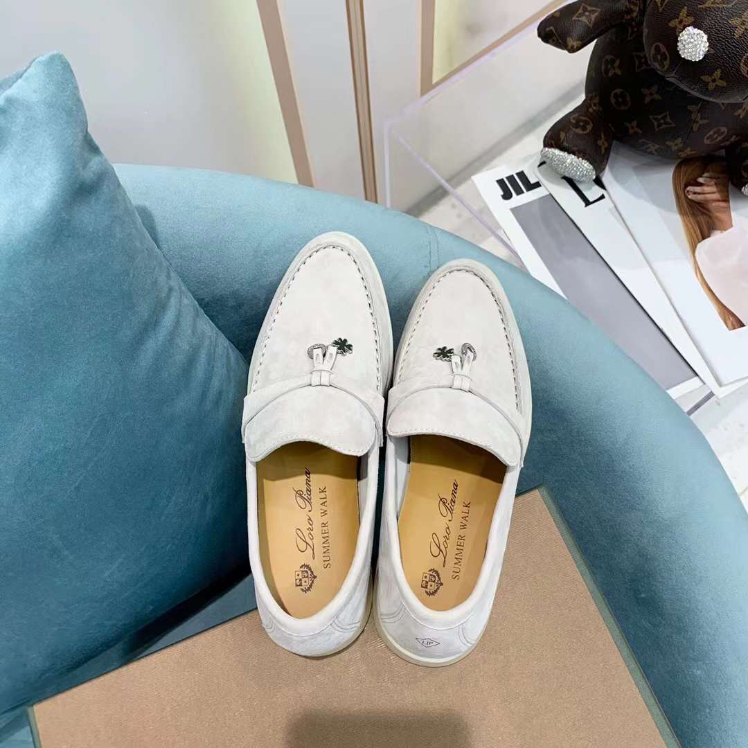 Men Women L*oro P*iana Top Loafer （）