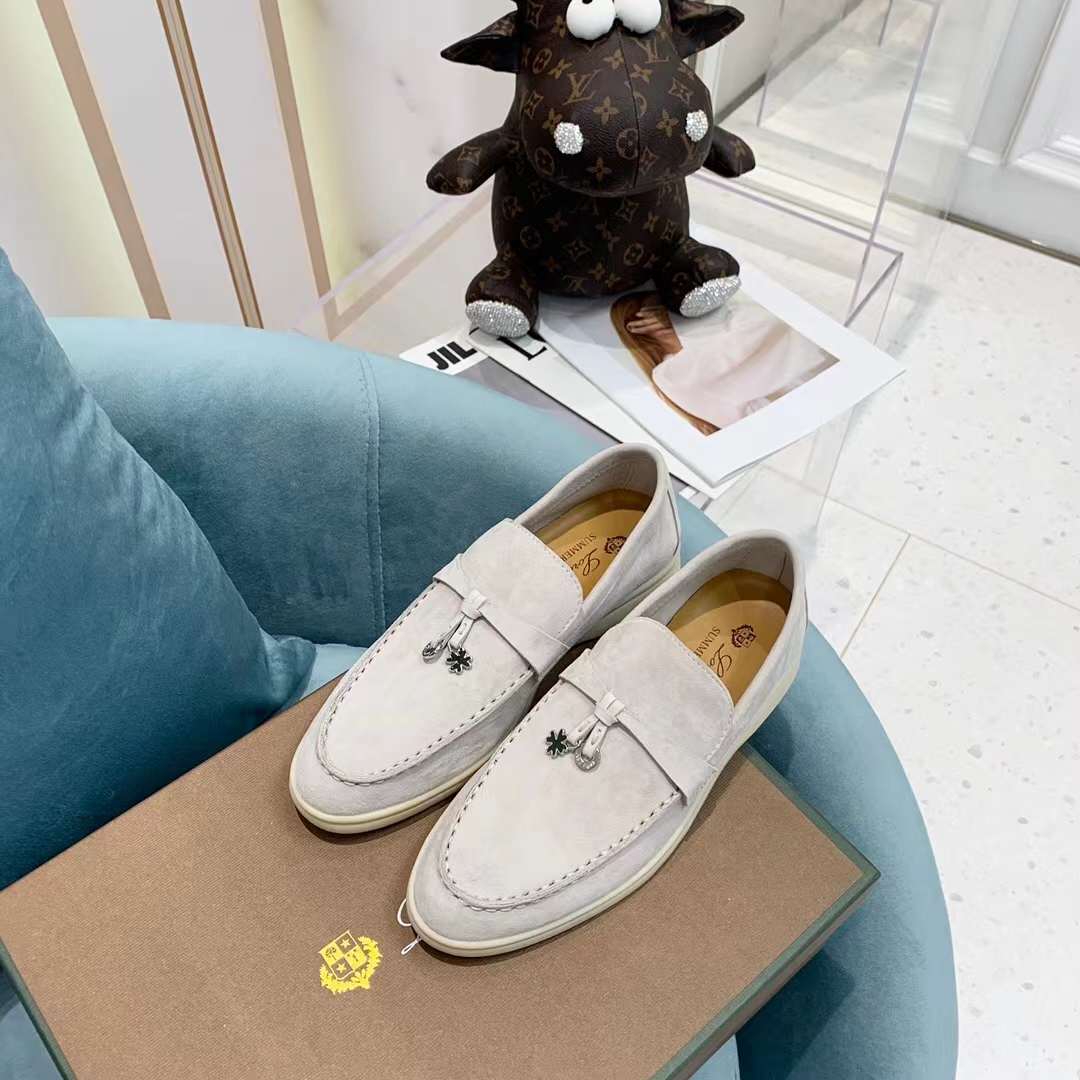 Men Women L*oro P*iana Top Loafer （）