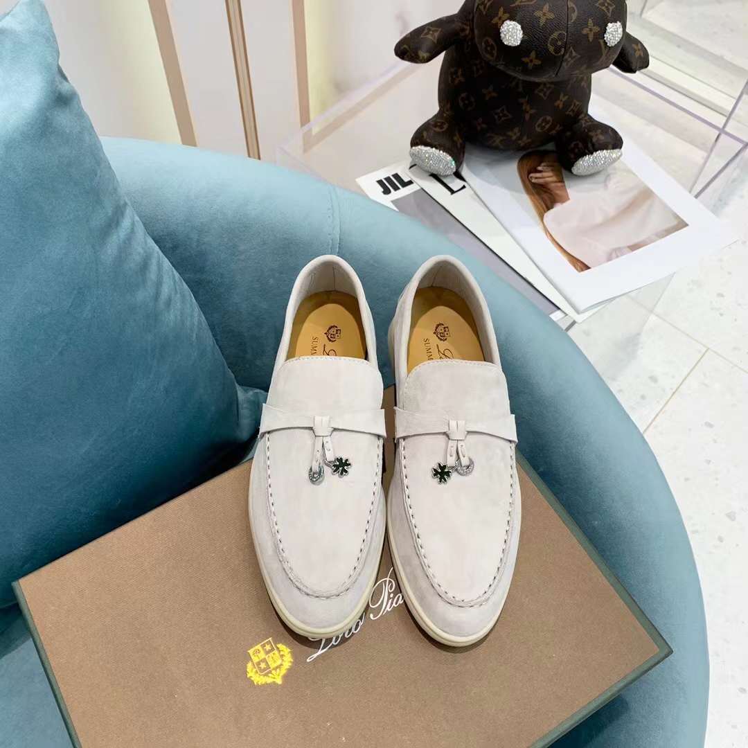 Men Women L*oro P*iana Top Loafer （）