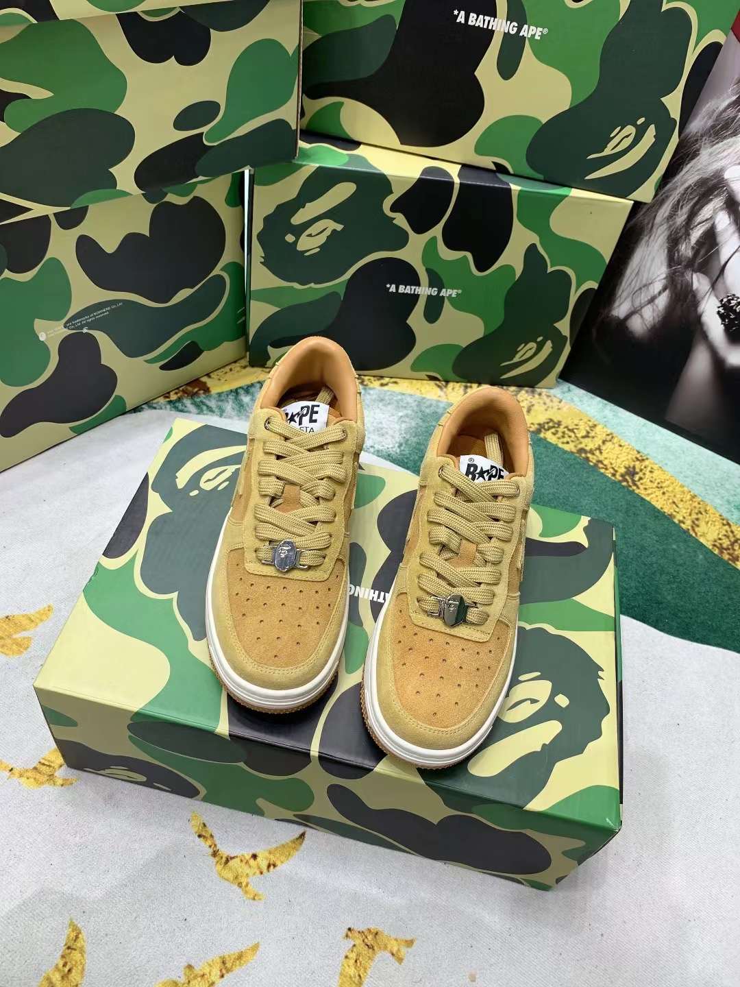 Copy Men Women B*ape sta low Top Sneaker