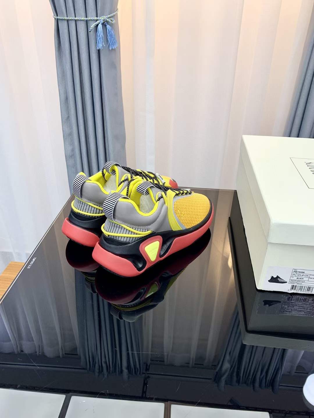 Men Women B*almain Top Sneakers