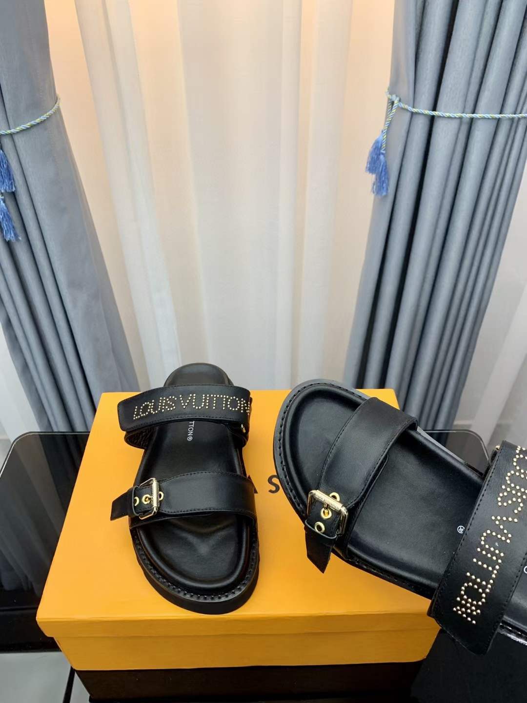 Women Men L*ouis V*uitton Top Slippers