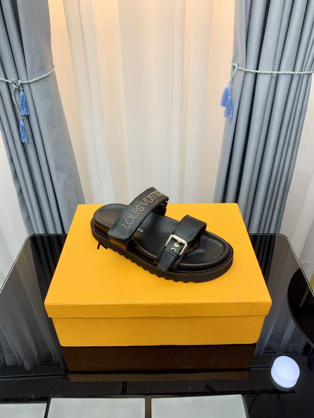 Women Men L*ouis V*uitton Top Slippers