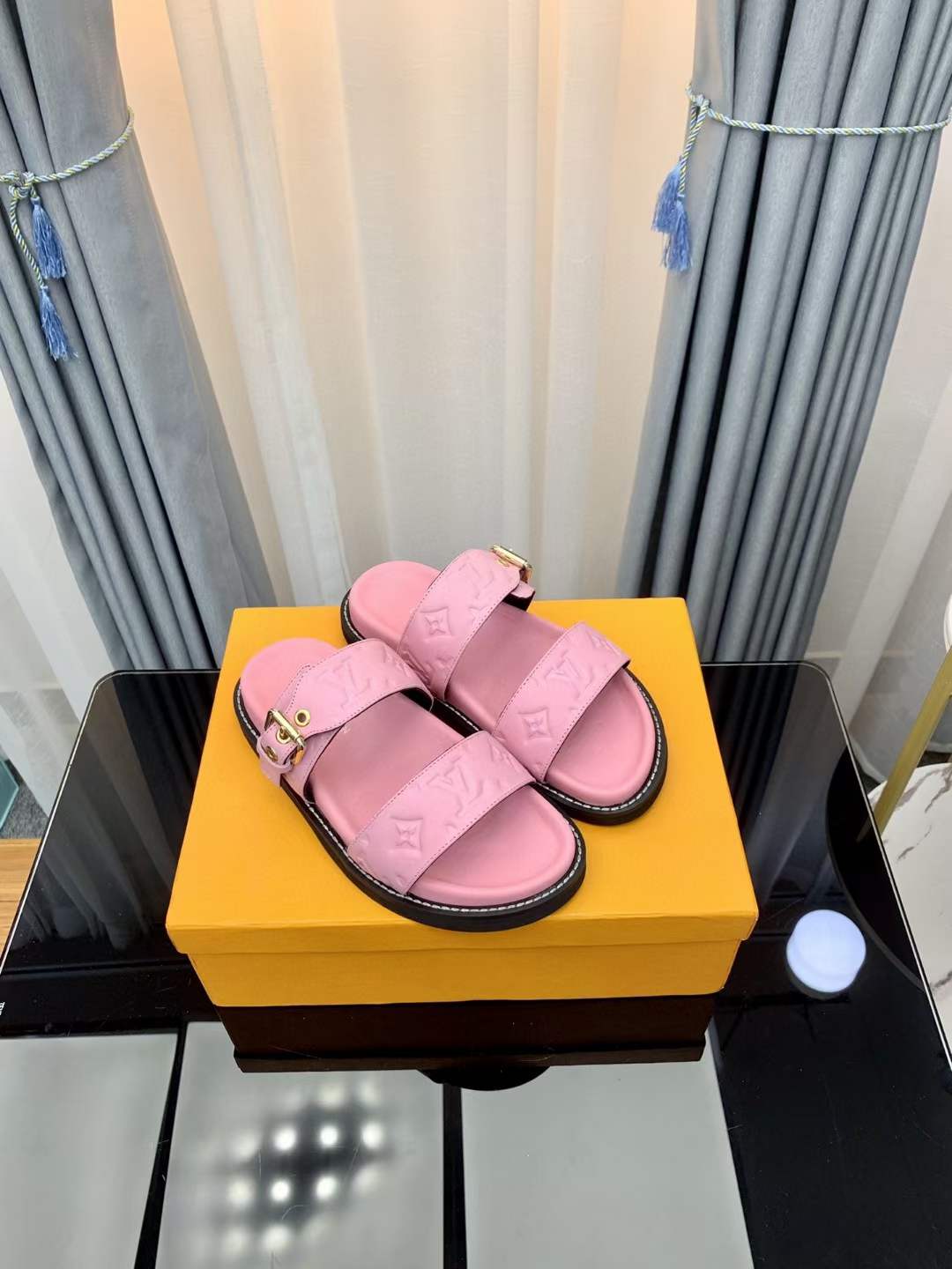 Women Men L*ouis V*uitton Top Slippers