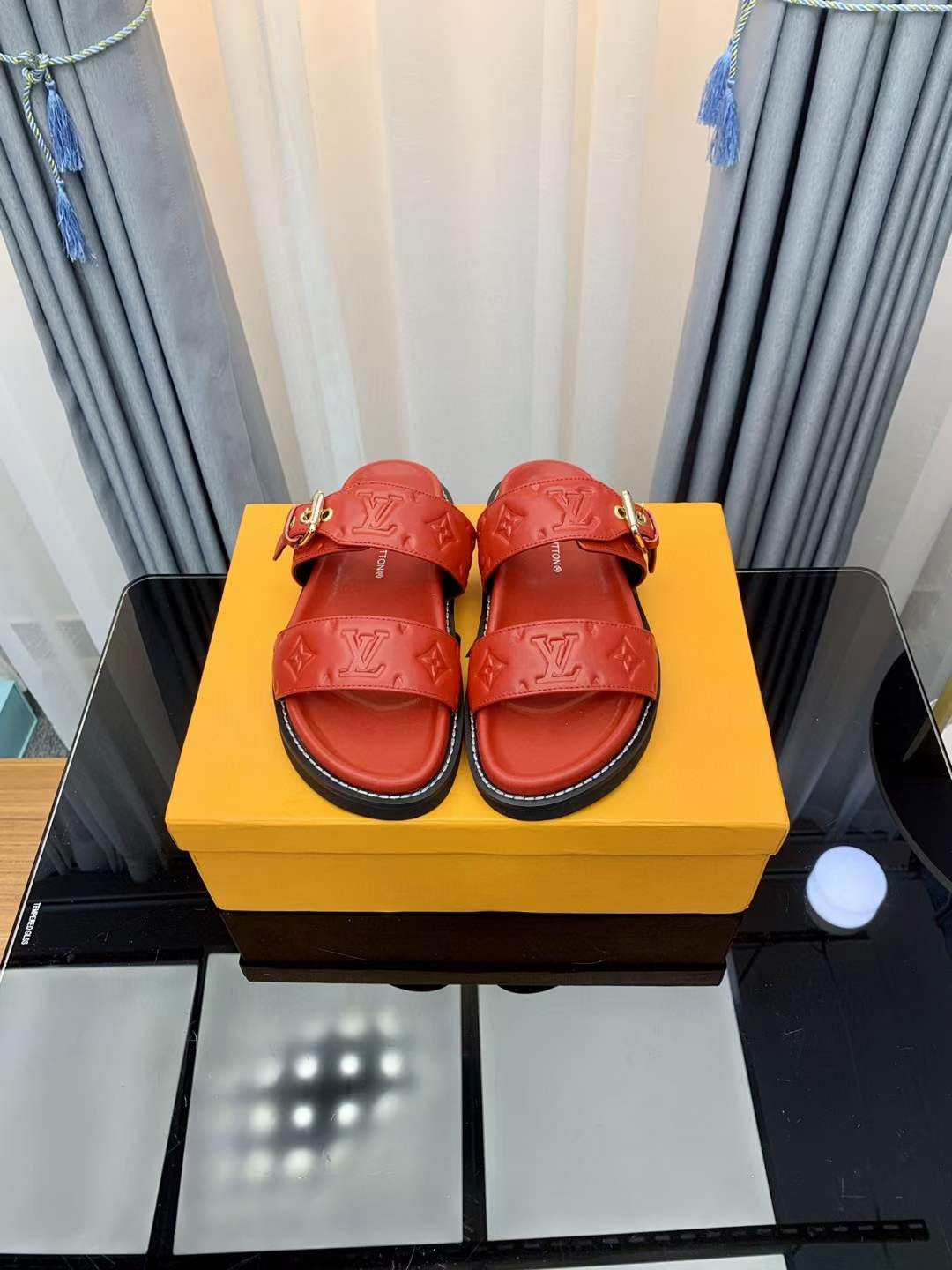 Women Men L*ouis V*uitton Top Slippers