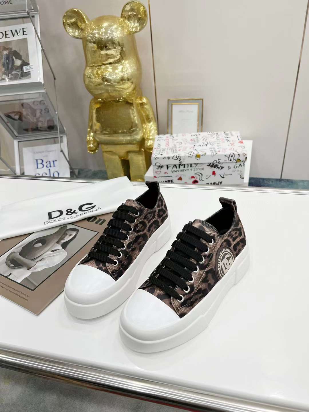 Men Women D*G Top Sneakers