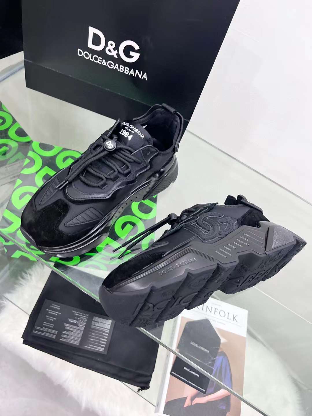 Men Women D*G Top Sneakers