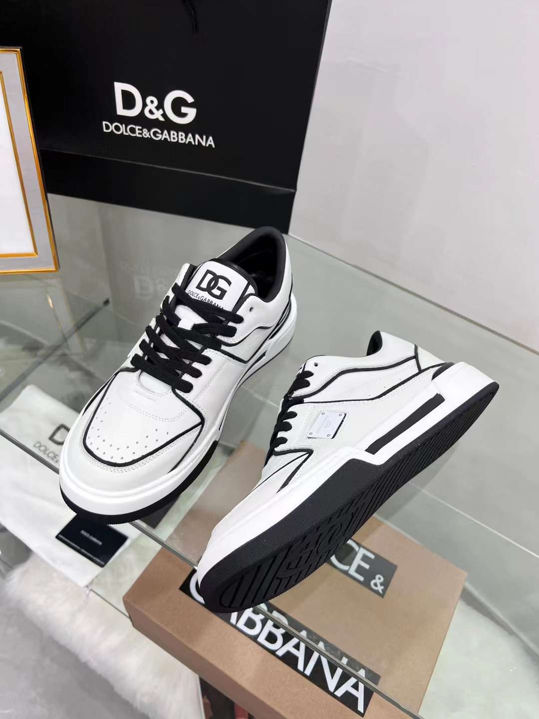 Men Women D*G Top Sneakers