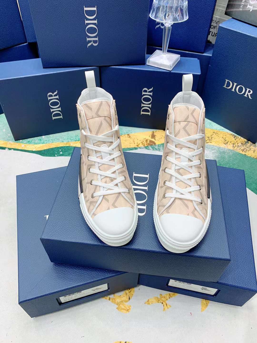 Men Women D*ior Top Sneakers （）