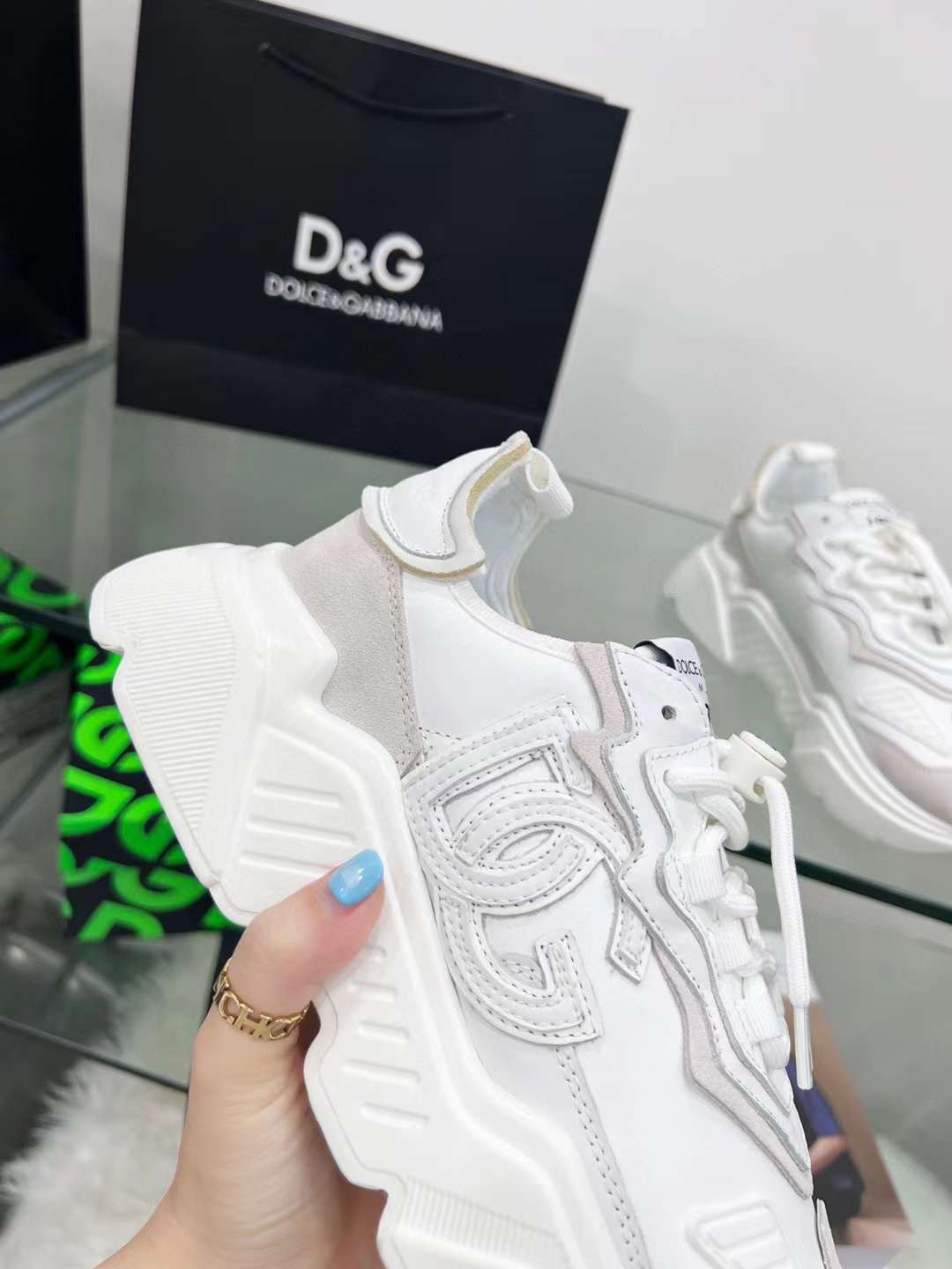 Men Women D*G Top Sneakers