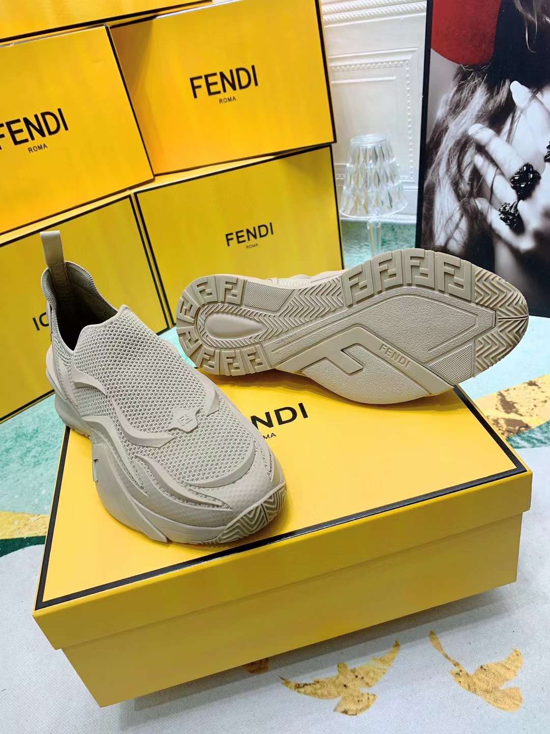 Copy Men Women F*endi Top Sneaker （ ）