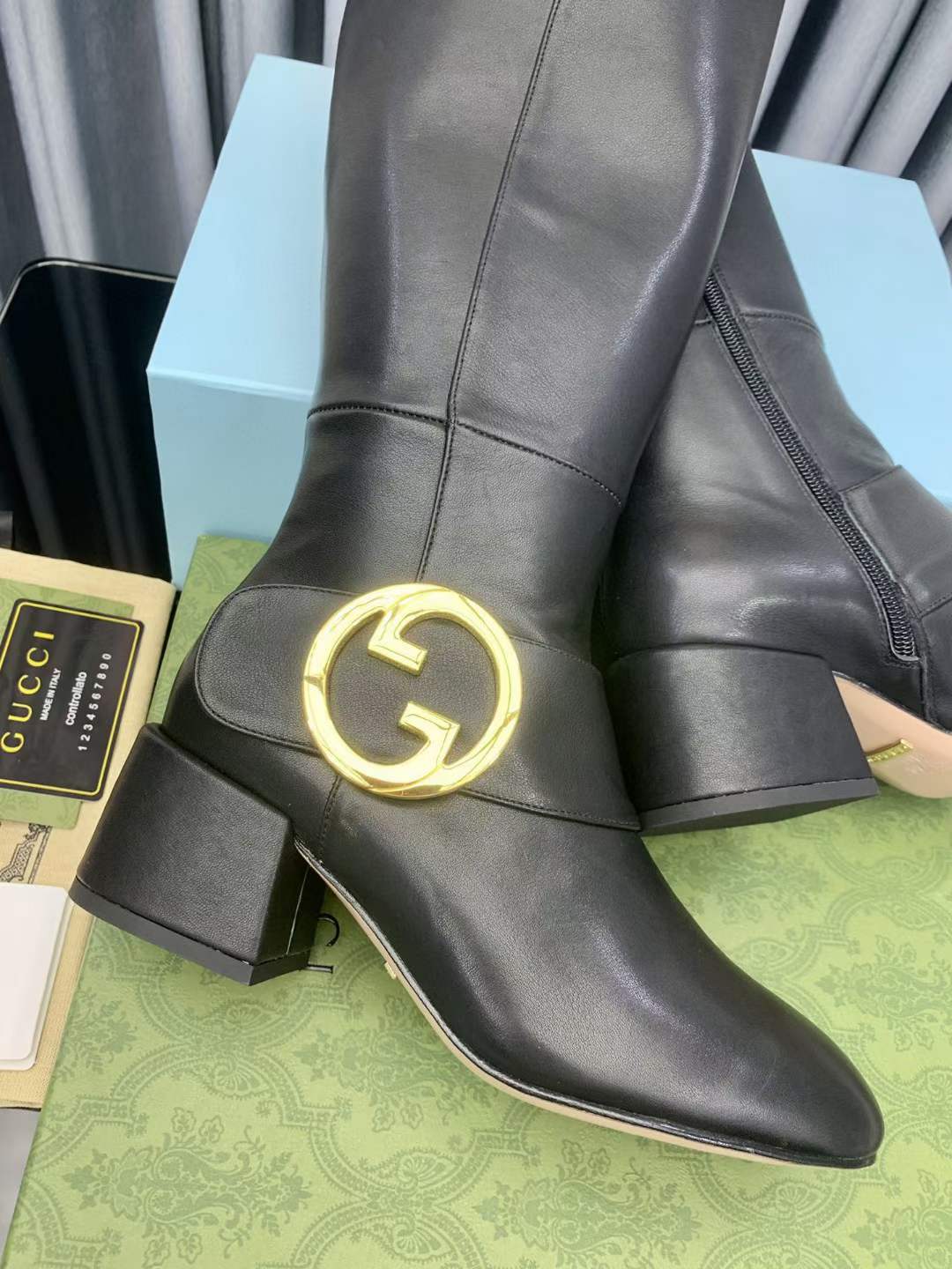 Women G*ucci Top Boots （）