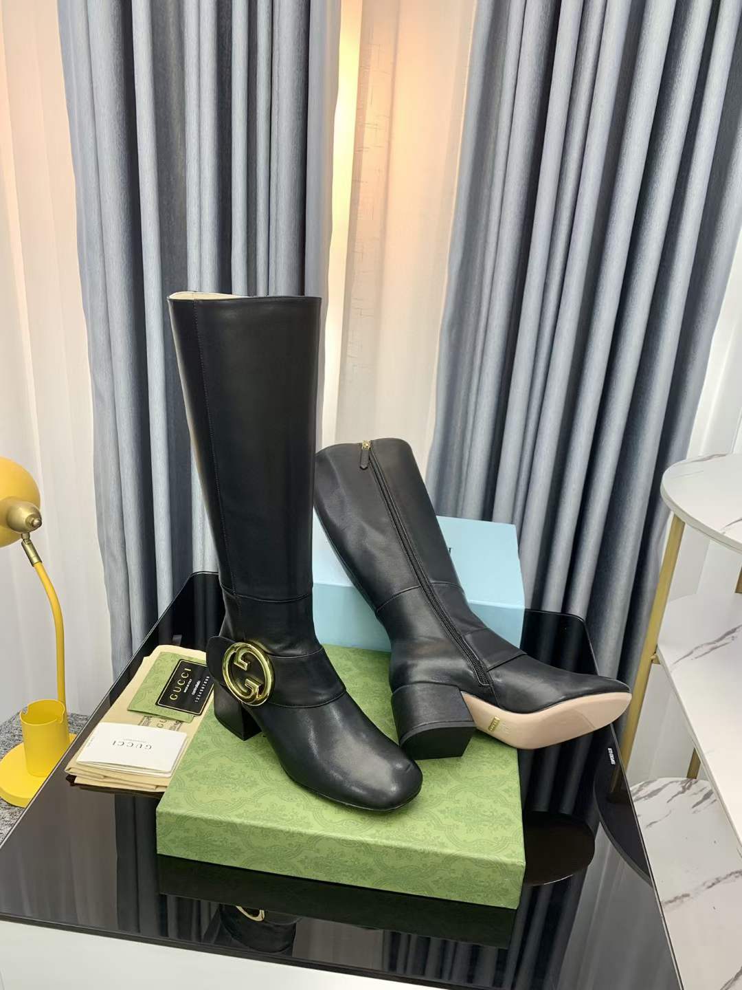 Women G*ucci Top Boots （）