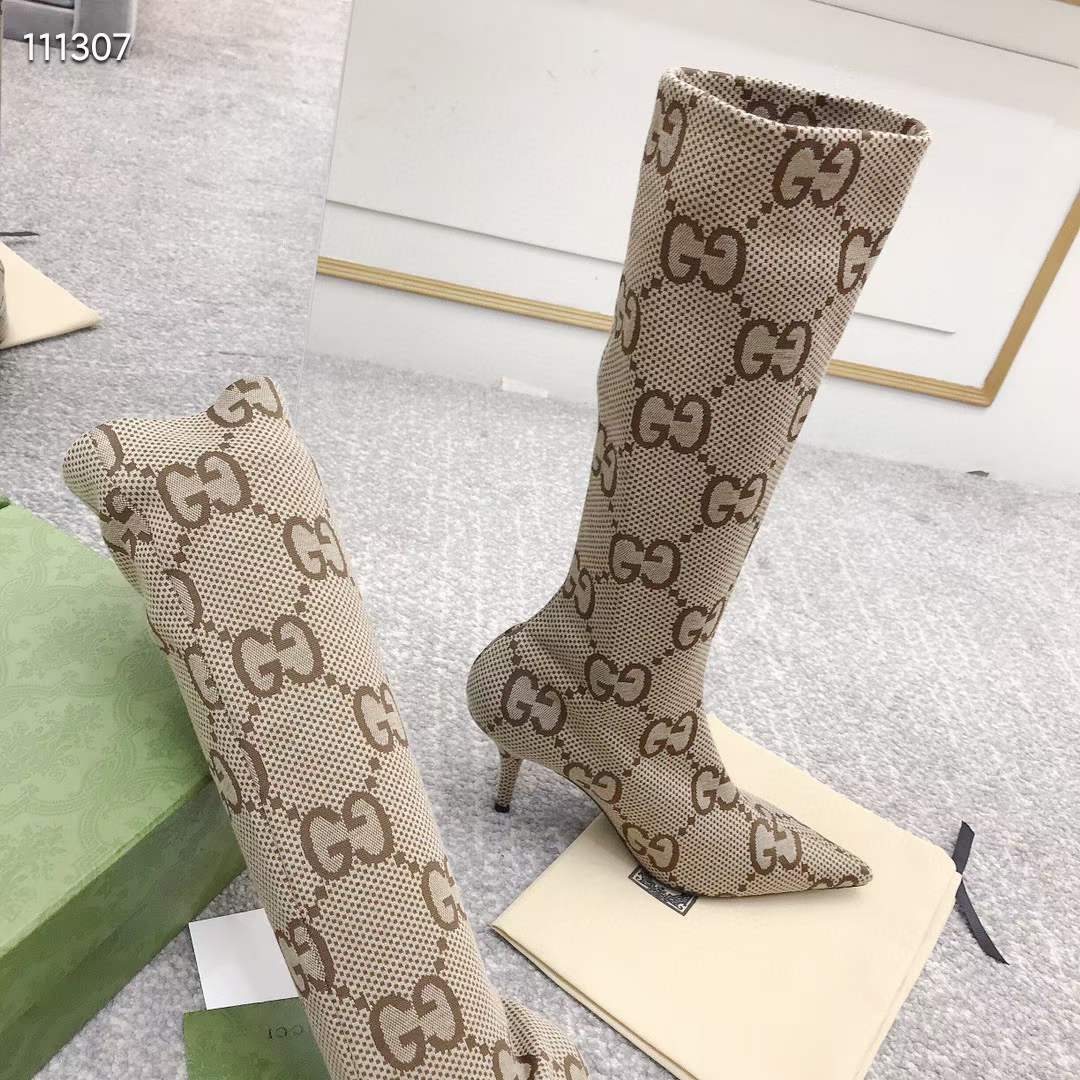 Women G*ucci Top Boots （）