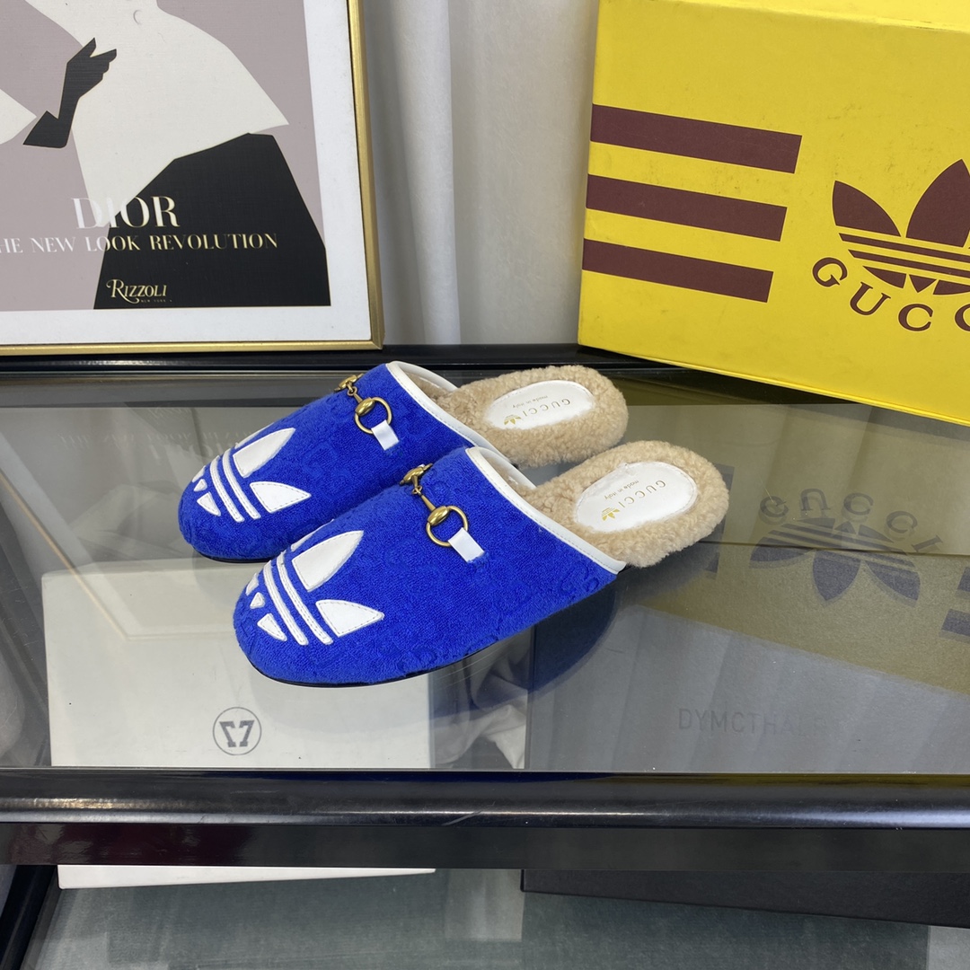 Women G*ucci A*didas Slippers Maikesneakers