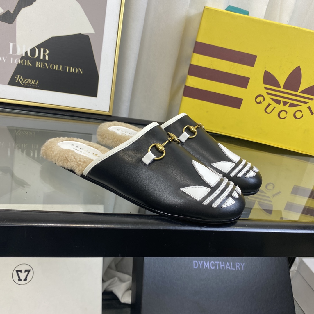 Women G*ucci A*didas Slippers Maikesneakers