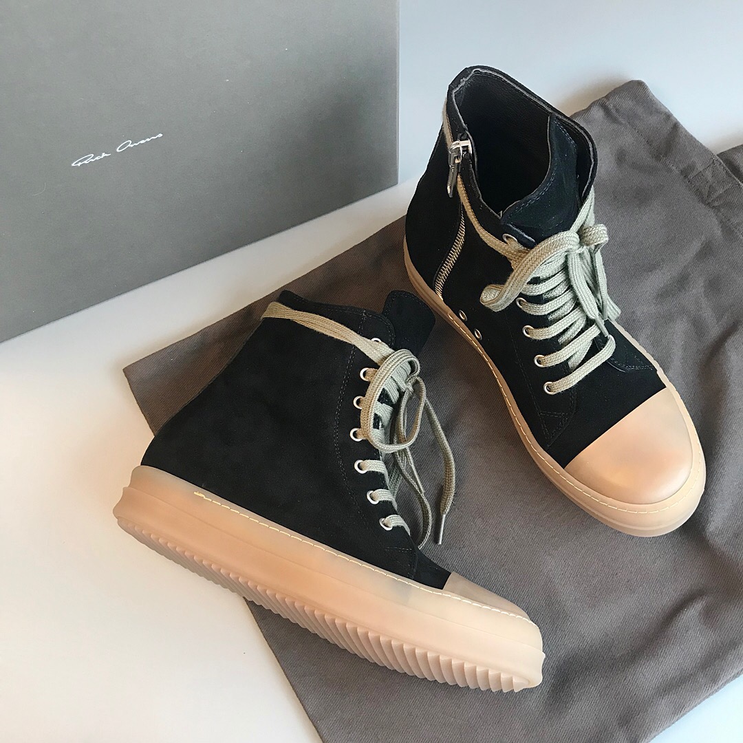 Men Women R*ick O*wens Top Sneaker