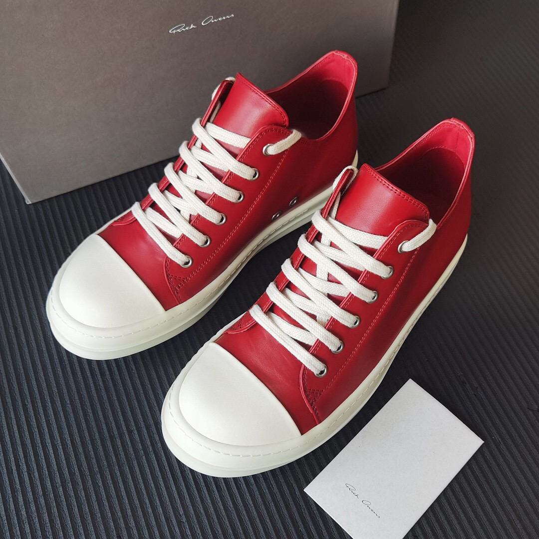 Men Women R*ick O*wens Top Sneaker
