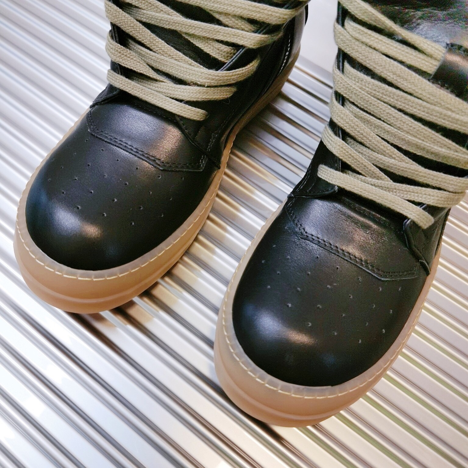 Men Women R*ick O*wens Top Sneaker