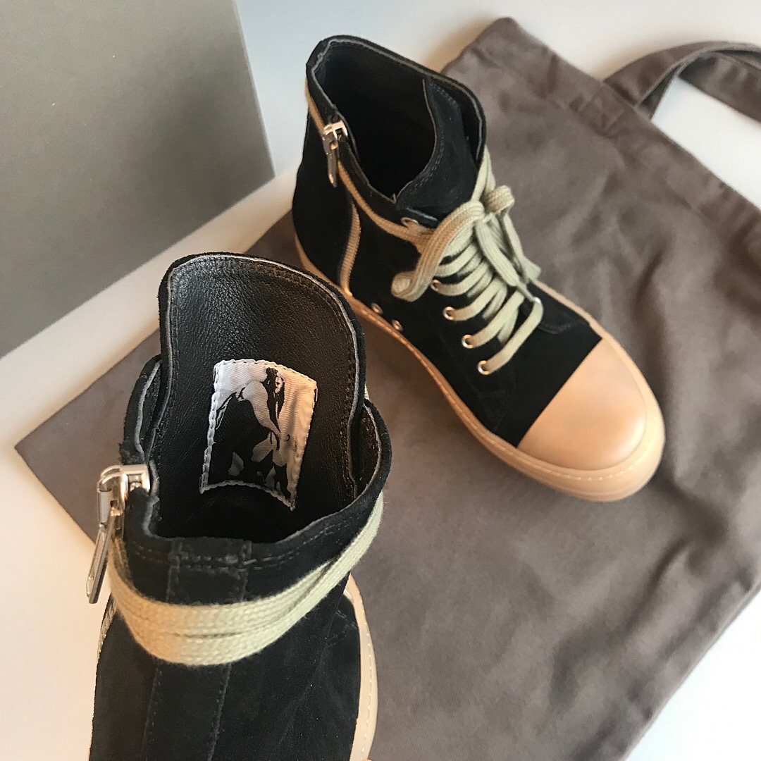 Men Women R*ick O*wens Top Sneaker