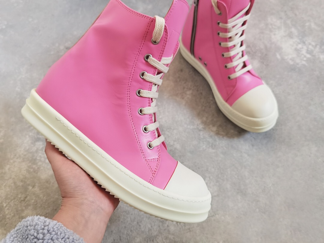 Men Women R*ick O*wens Top Sneaker