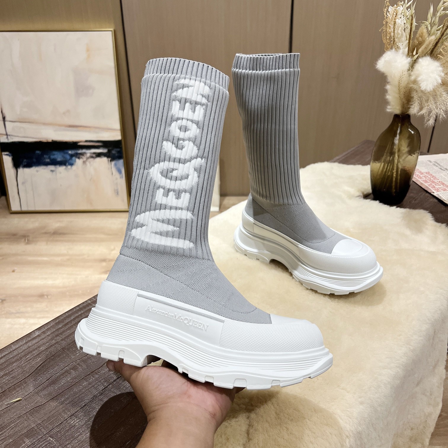 A*exander M*queen boots