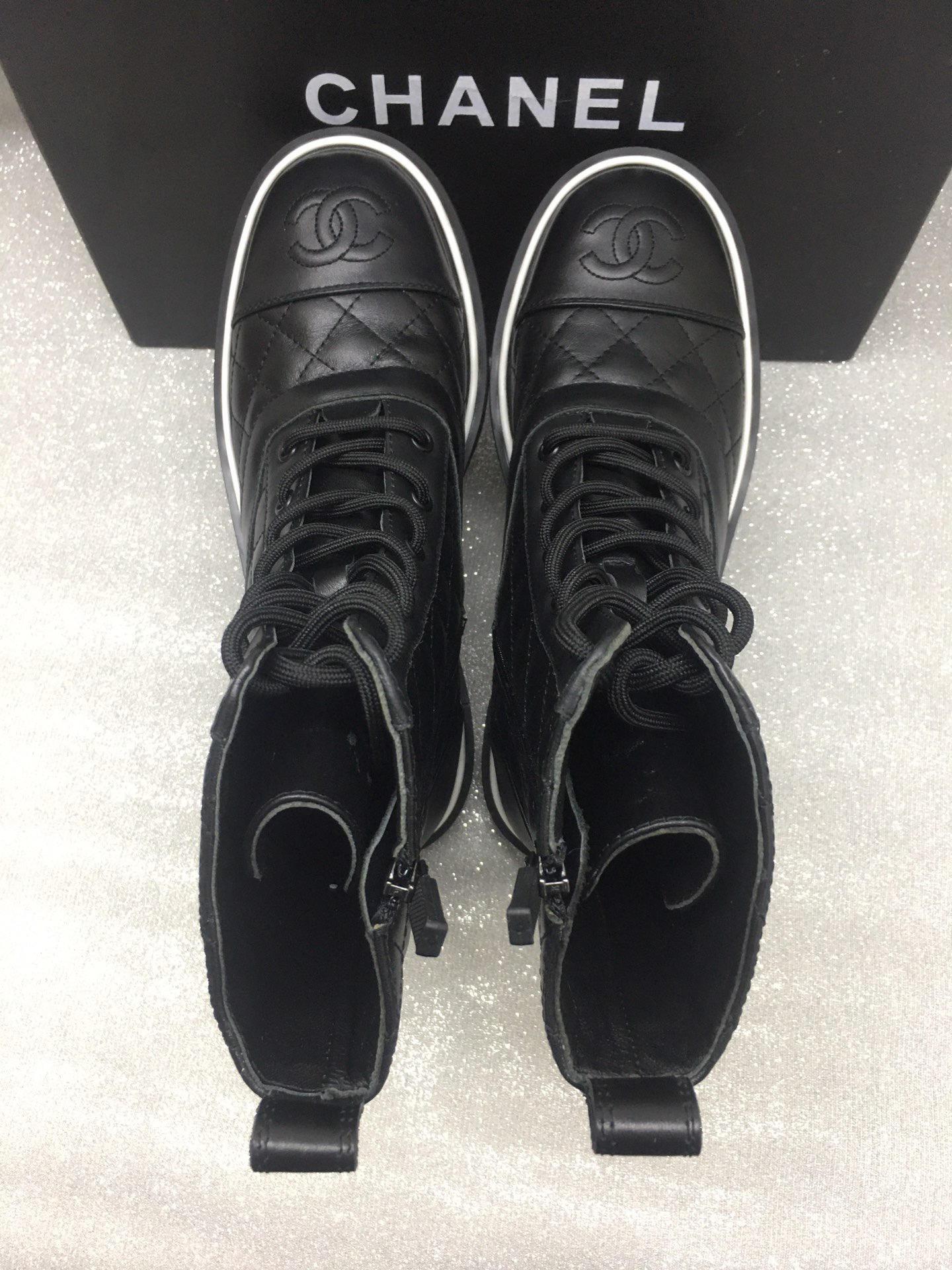 Women C*hanel Top Boots Maikesneakers