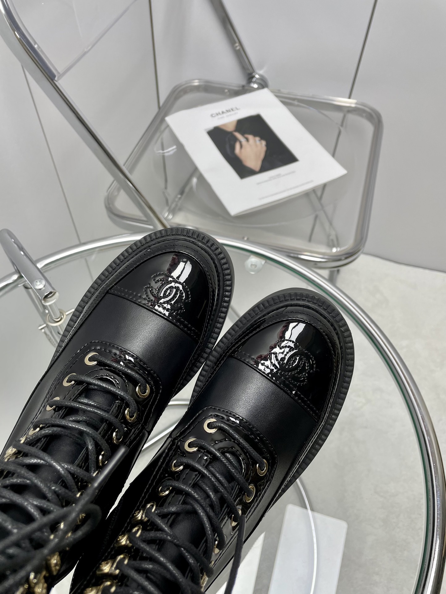 Women C*hanel Top Boots Maikesneakers