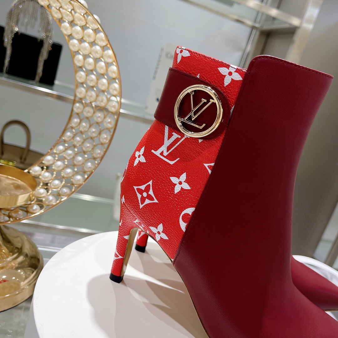 Women L*ouis V*uitton Top Boots Maikesneakers