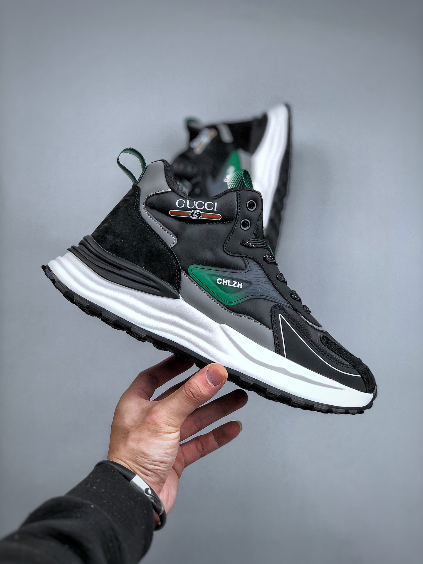 Men G*ucci Top Sneaker