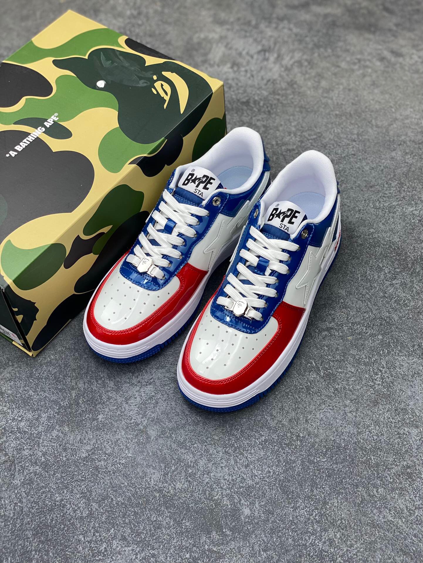 Men Women B*ape sta to low Top Sneaker