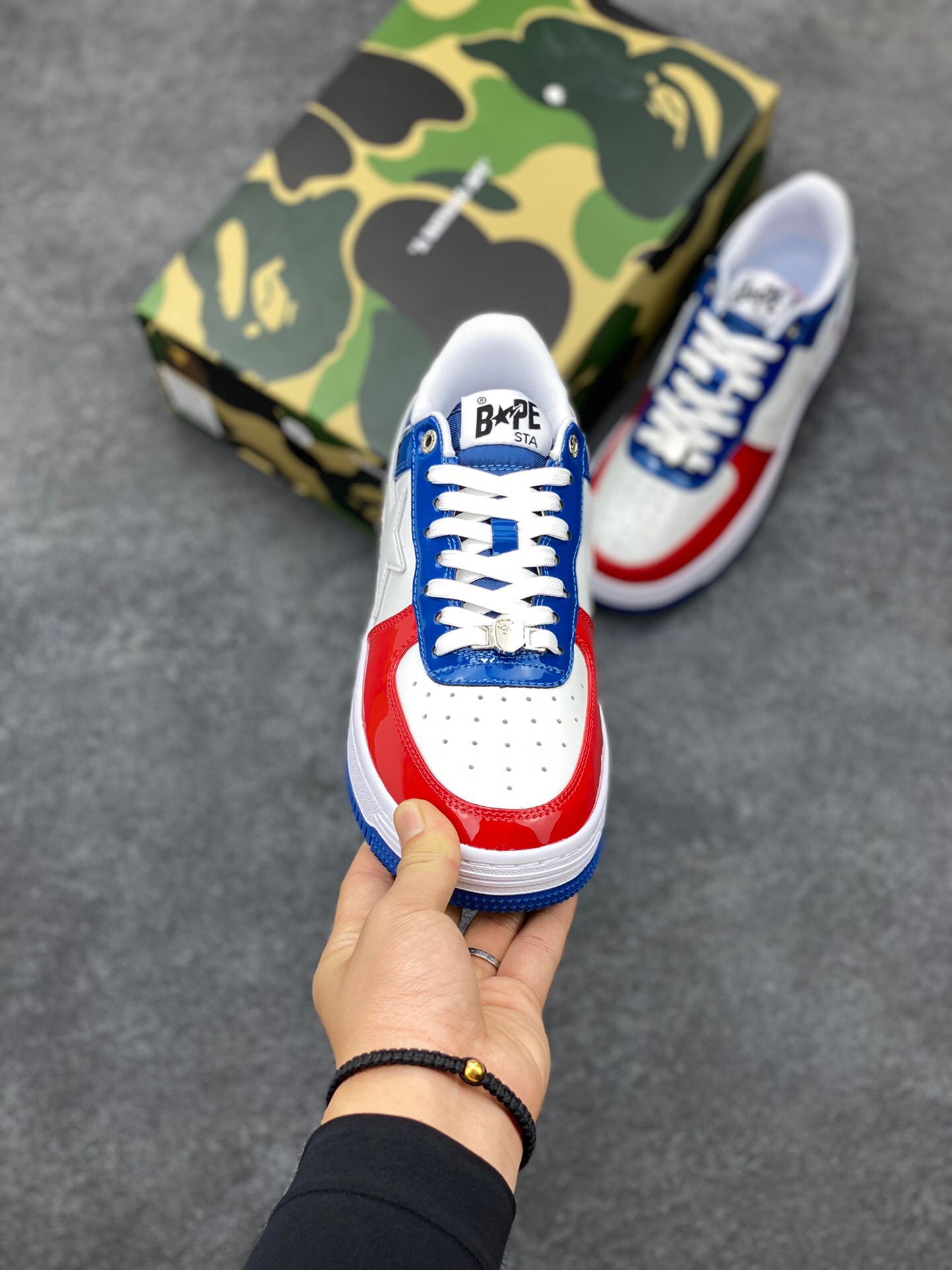 Men Women B*ape sta to low Top Sneaker