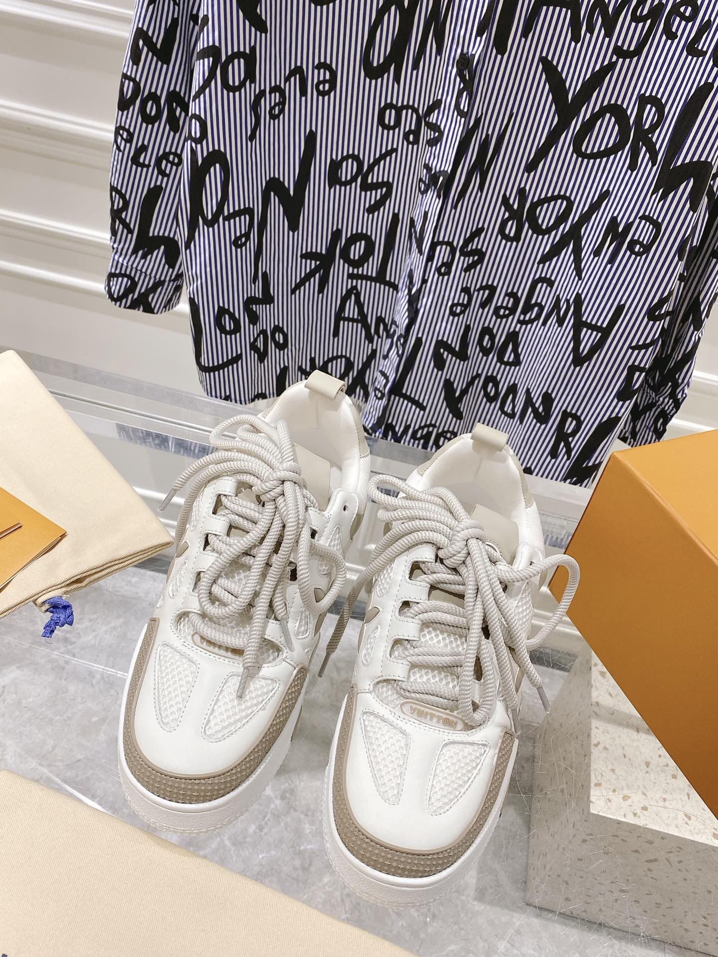 Men Women L*ouis V*uitton Top Sneaker Maikesneakers