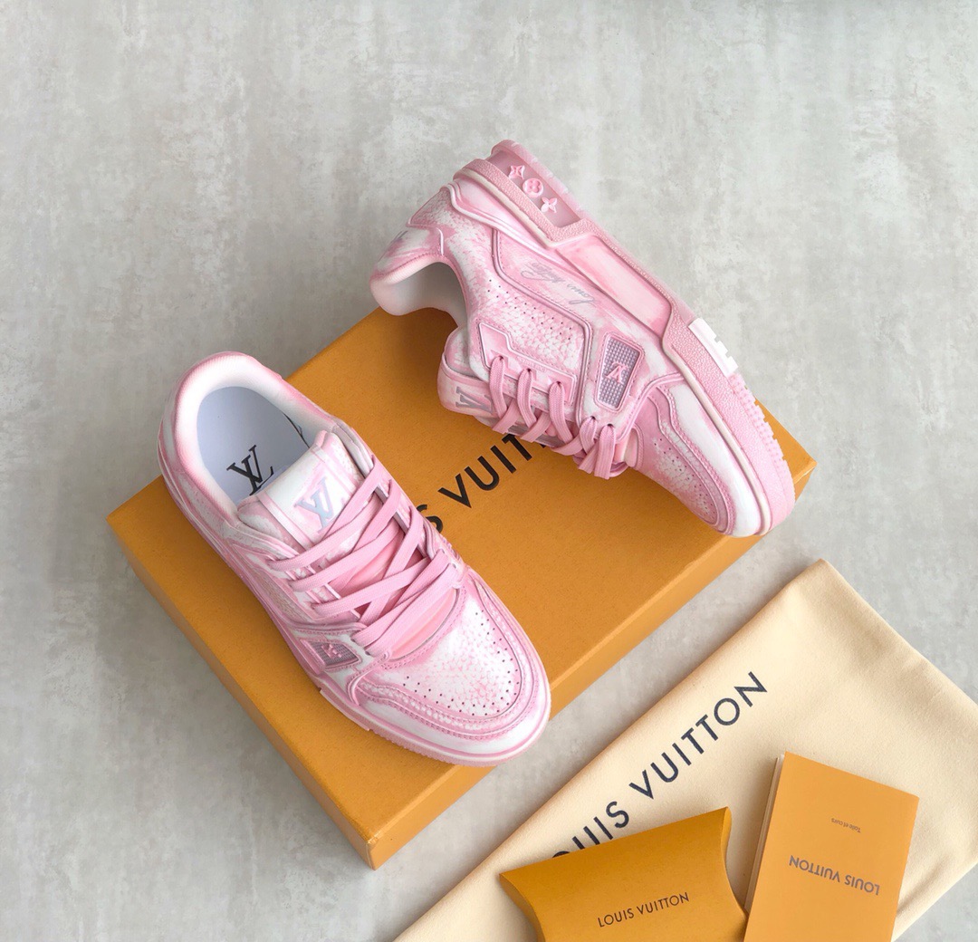 Women L*ouis V*uitton Top Sneaker Maikesneakers