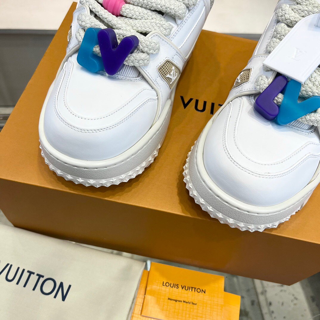 Men Wome L*ouis V*uitton Top Sneaker Maikesneakers