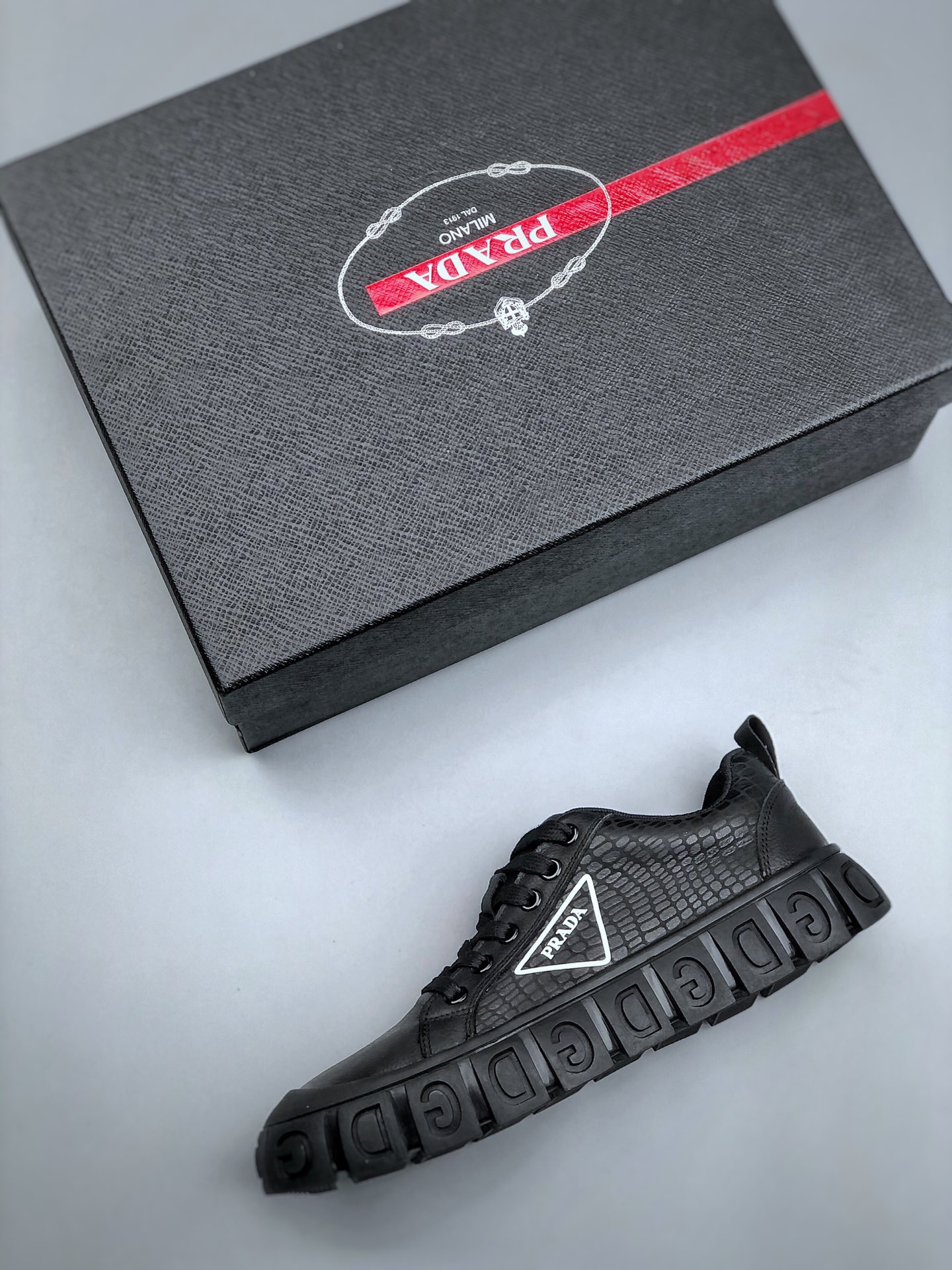 Men P*rada Top Sneaker ( )