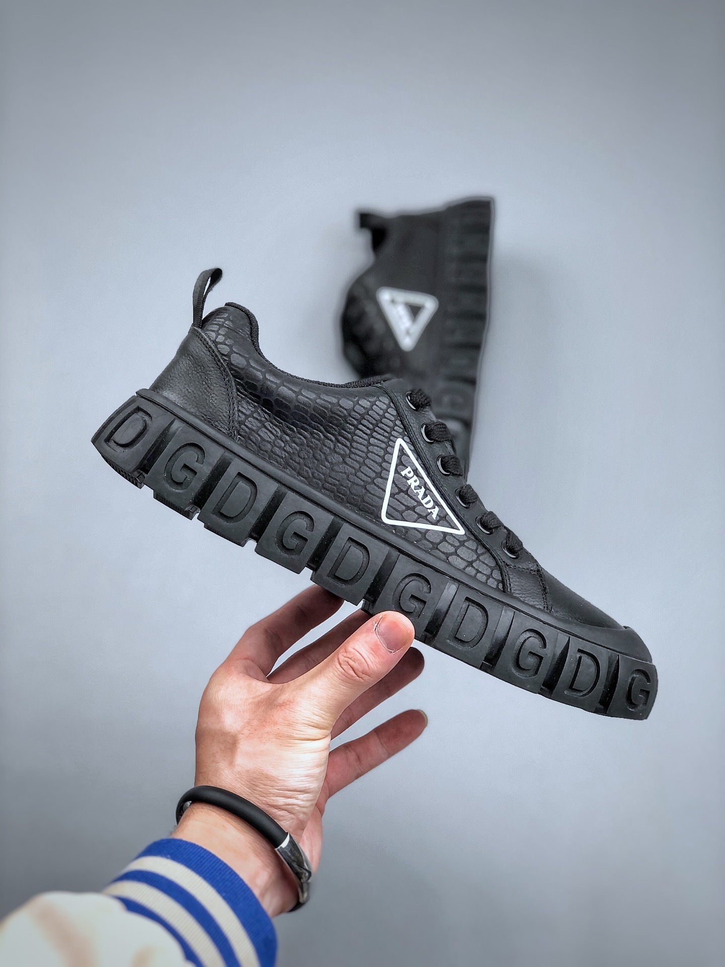 Men P*rada Top Sneaker ( )