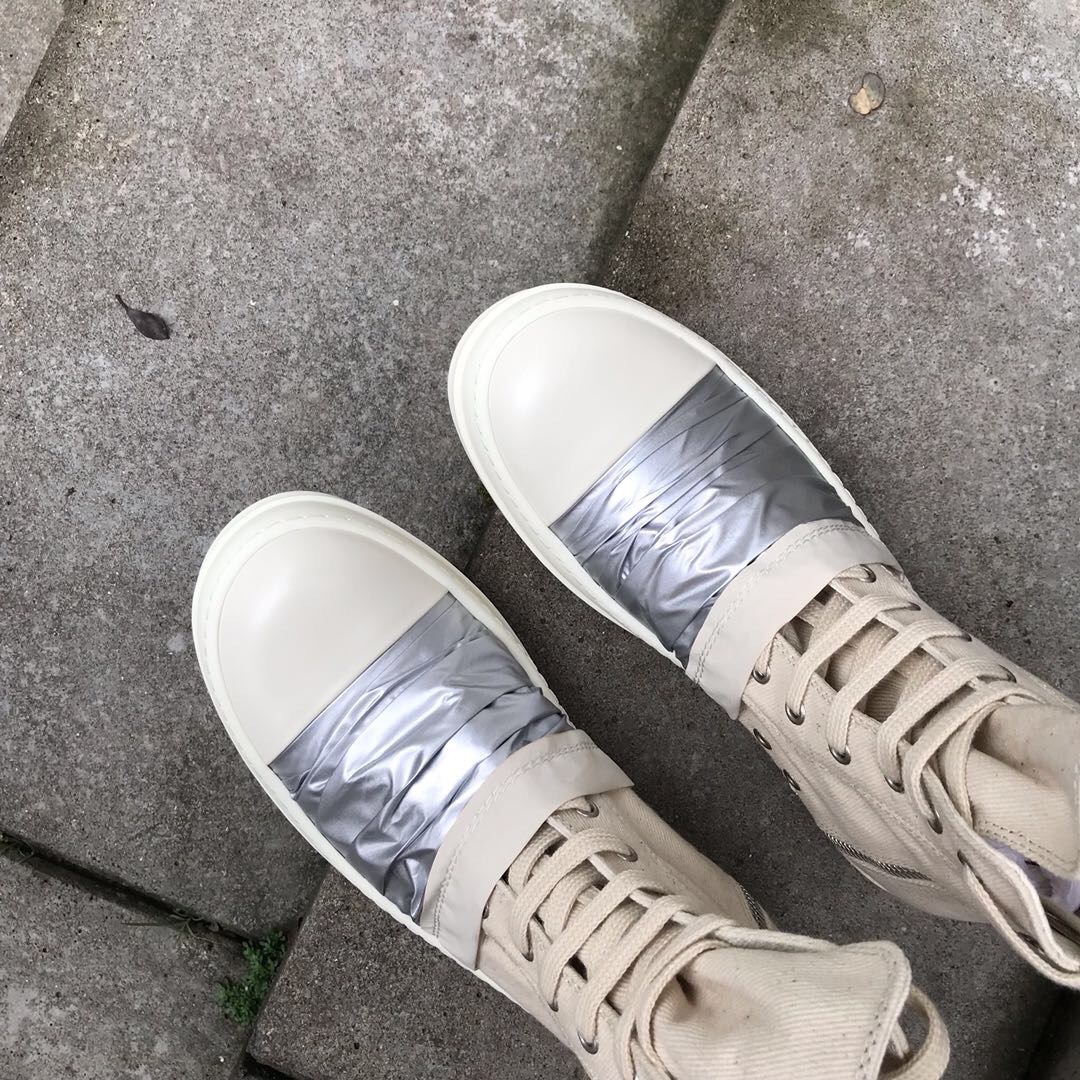 Men Women R*ick O*wens Top Sneaker