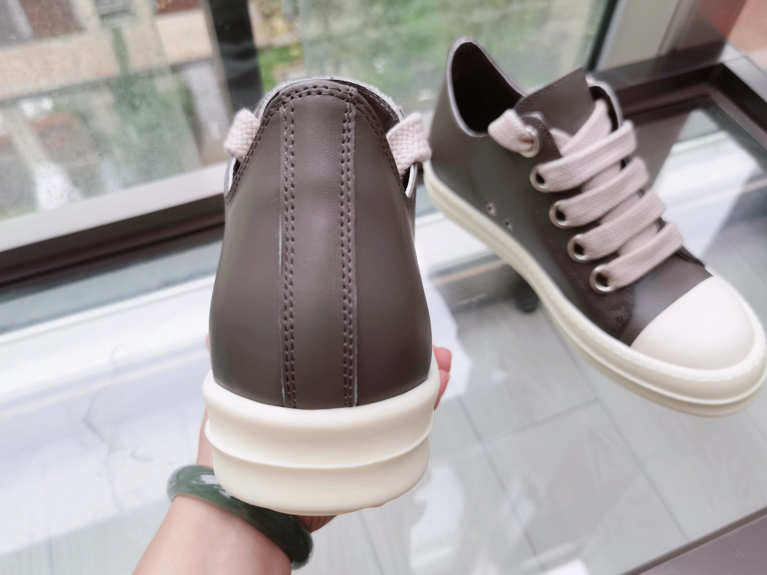 Men Women R*ick O*wens Top Sneaker