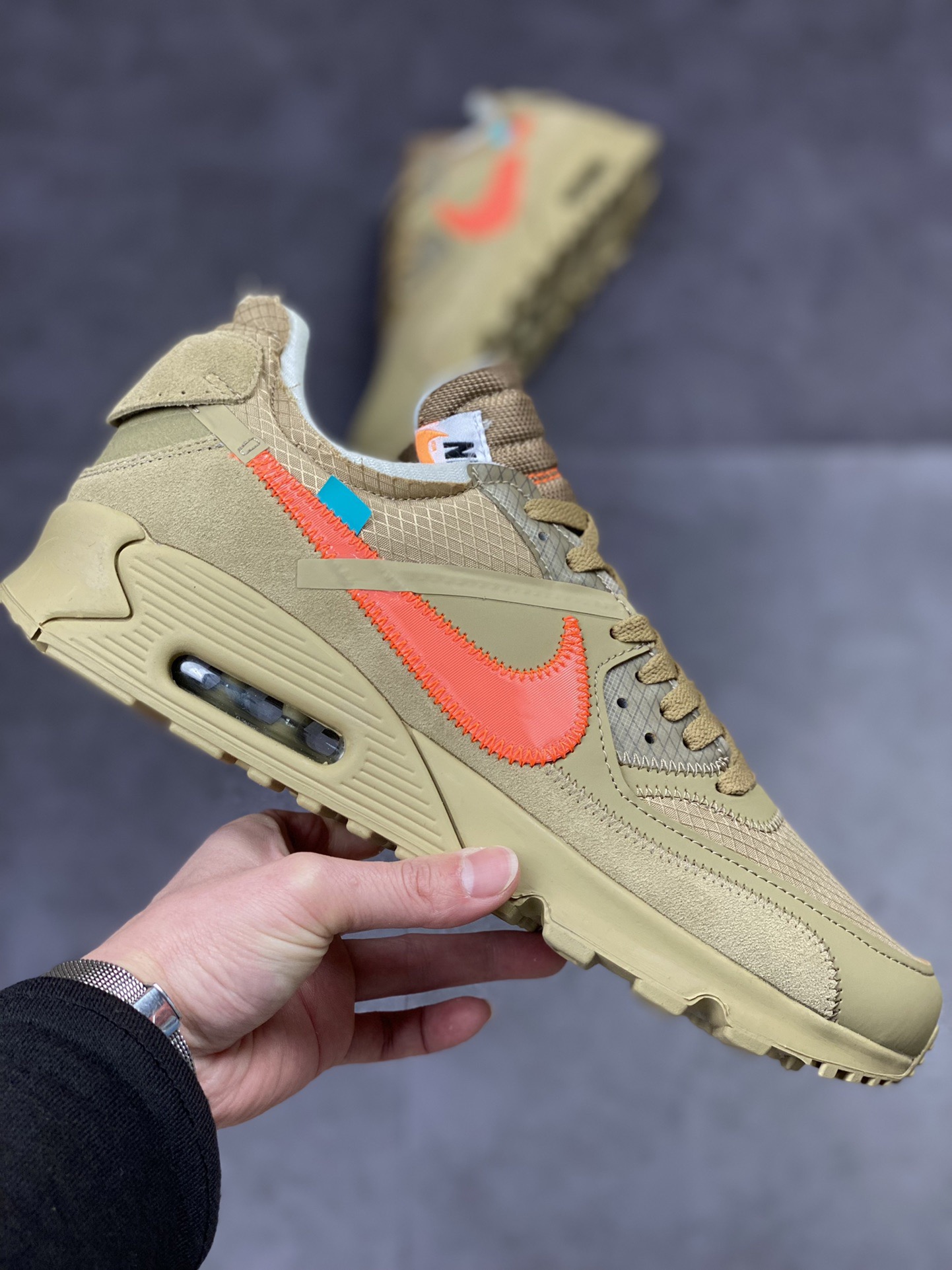 off-w*hite +Nike Air max90 ）