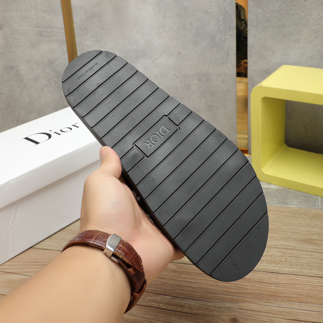 Men D*ior Top Quality slippers