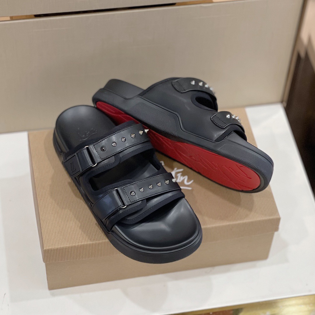 Men C*hristian L*ouboutin Top Quality slippers