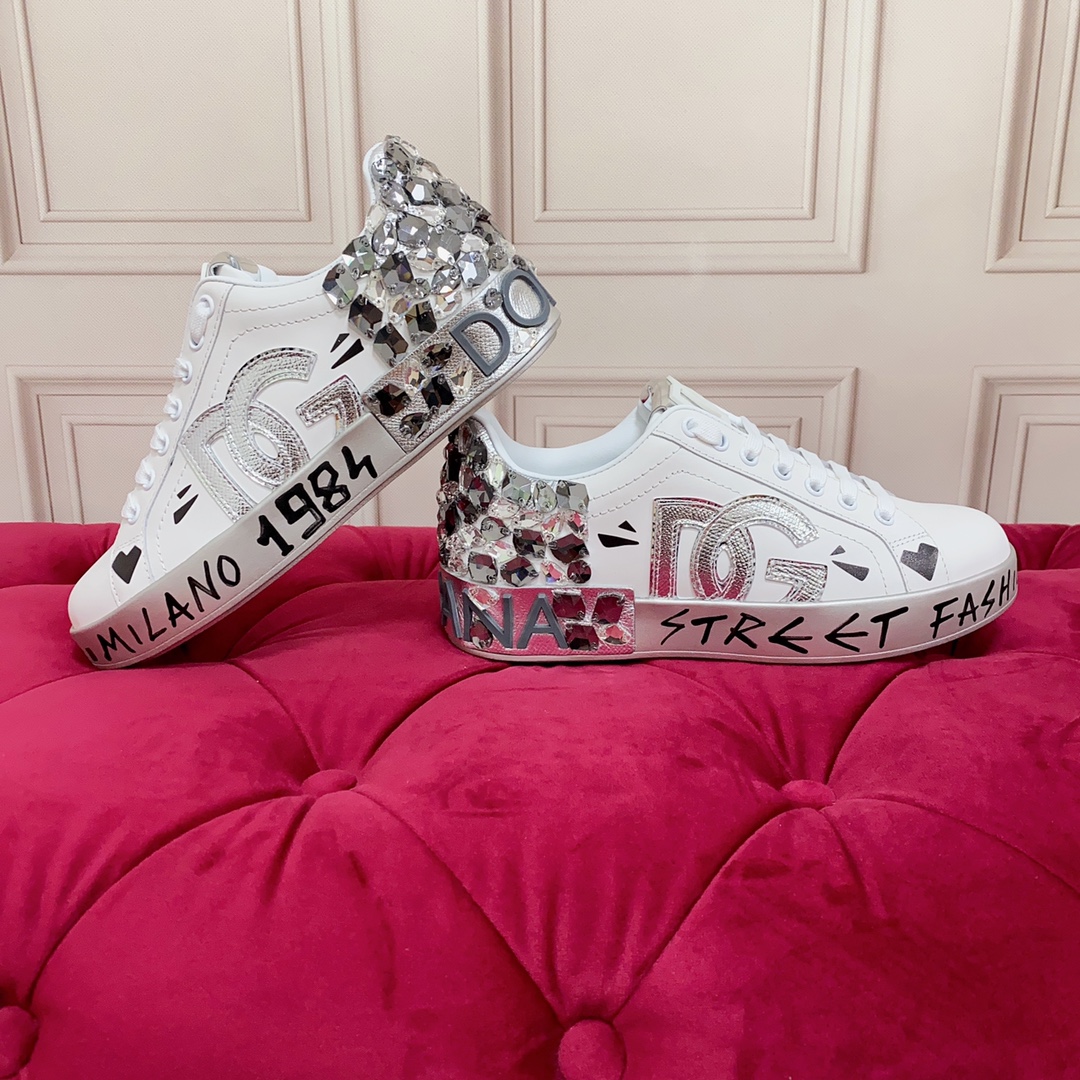 Men Women D*G Top Sneakers