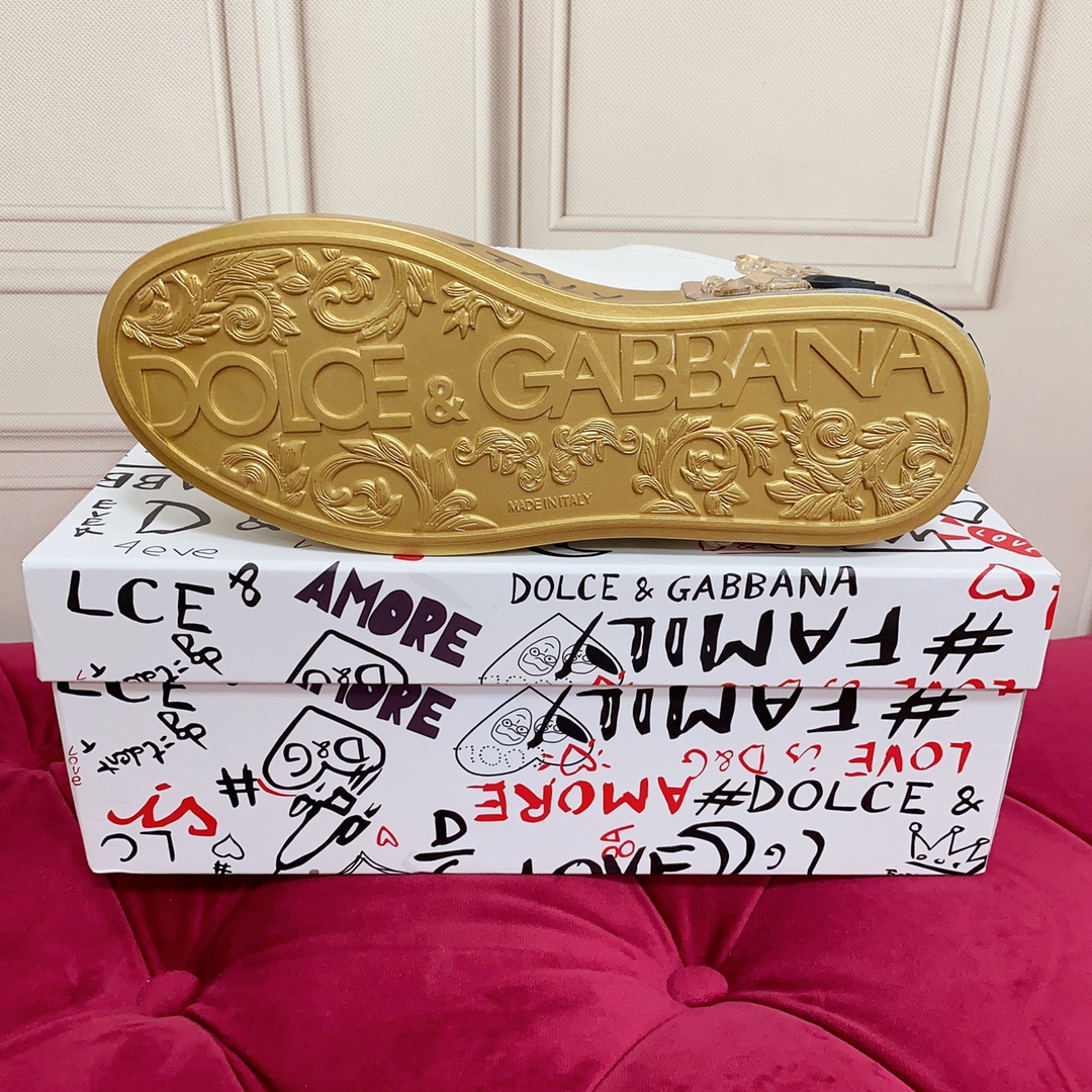 Men Women D*G Top Sneakers